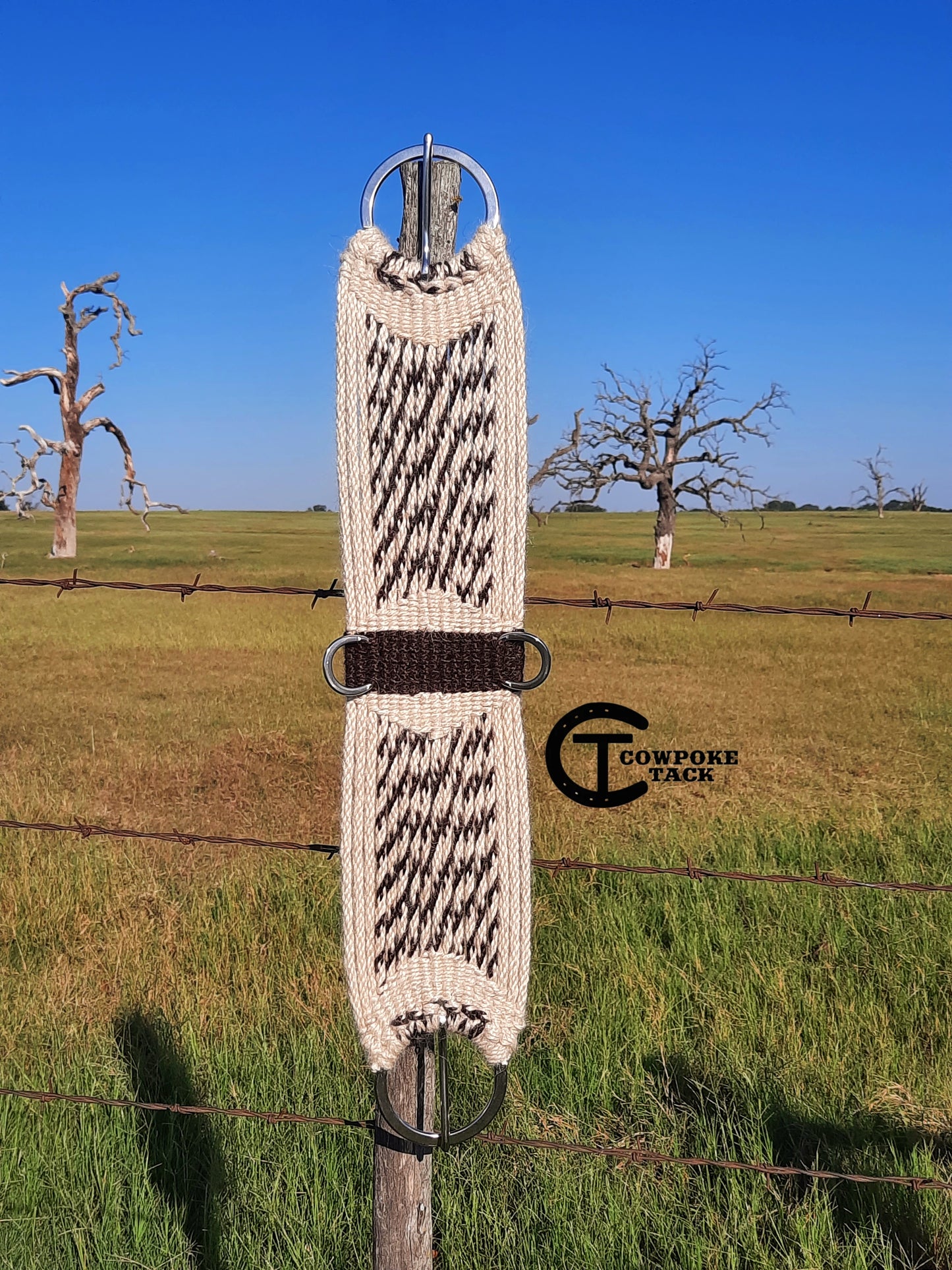 Mohair Cinch - 28" Straight Dark Brown Twist/Natural/Dark Brown