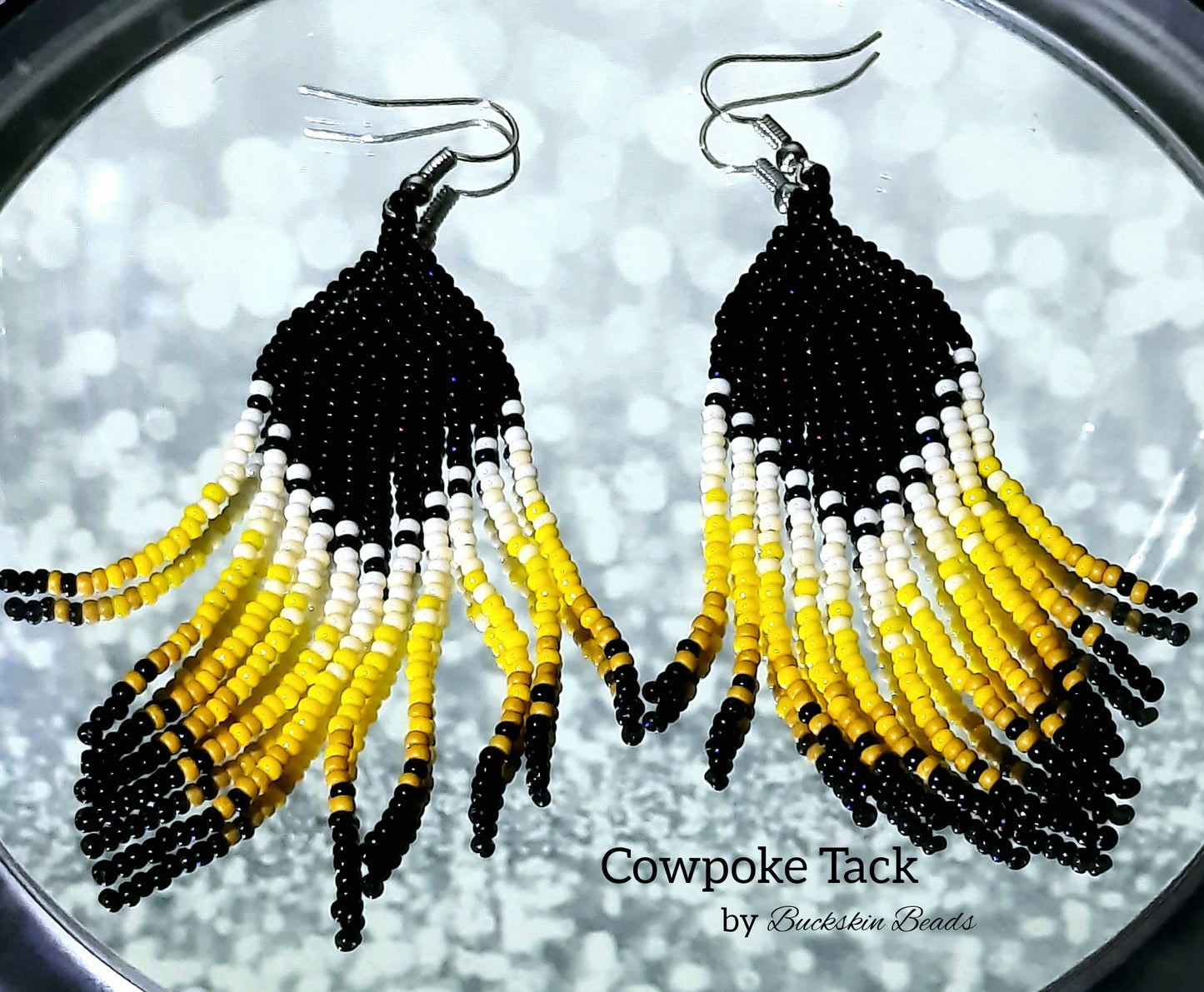 Beaded Chandelier Earrings