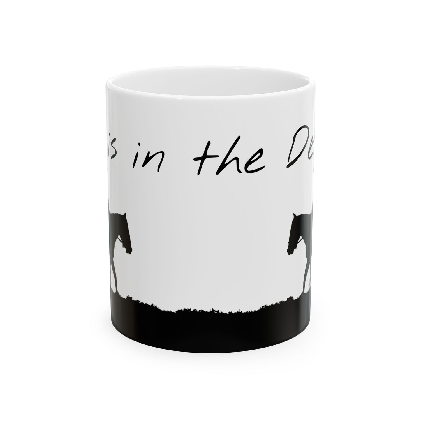 GOD is in the Details Ceramic Mug, (11oz, 15oz) - Free Shipping