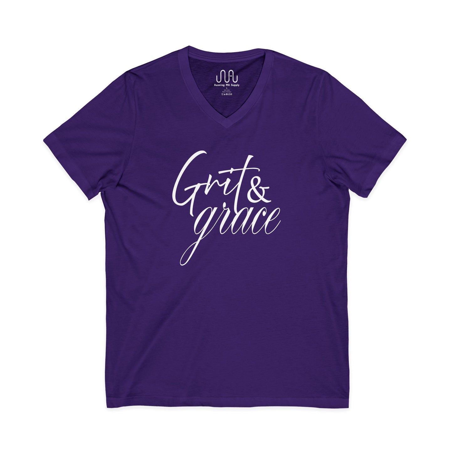 Grit & Grace V-Neck T-Shirt FREE SHIPPING