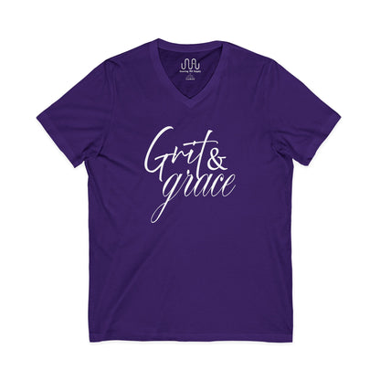 Grit & Grace V-Neck T-Shirt FREE SHIPPING