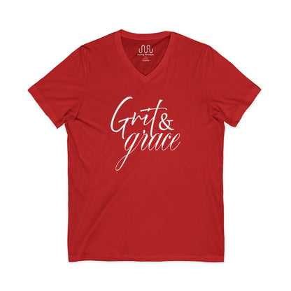 Grit & Grace V-Neck T-Shirt FREE SHIPPING