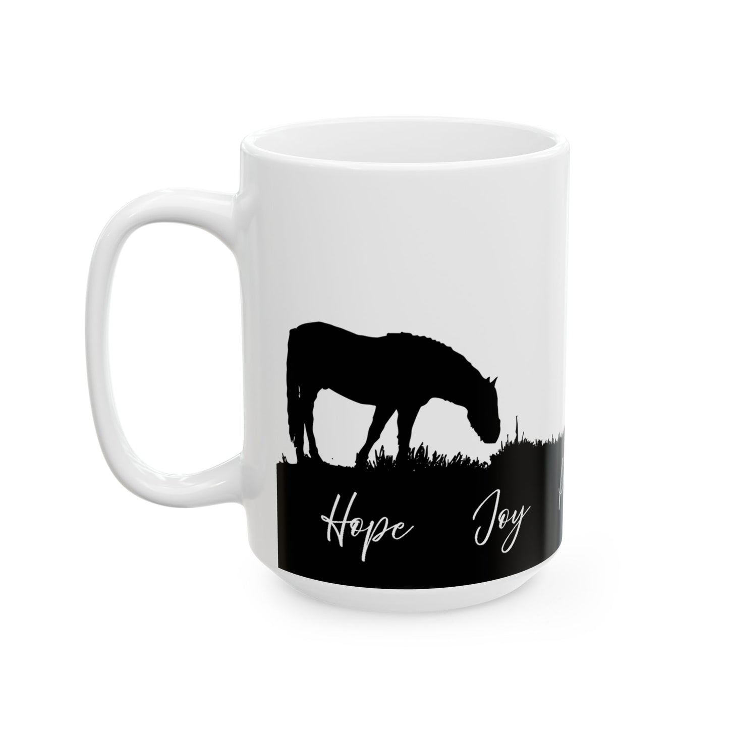Western Horse Ceramic Mug, (11oz, 15oz) - Free Shipping