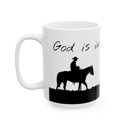 GOD is in the Details Ceramic Mug, (11oz, 15oz) - Free Shipping