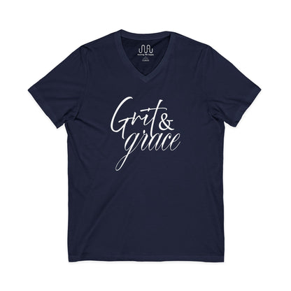 Grit & Grace V-Neck T-Shirt FREE SHIPPING