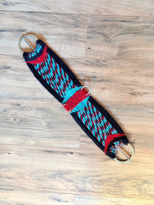 Mohair Cinch - 28" Santa Fe Twist/Black
