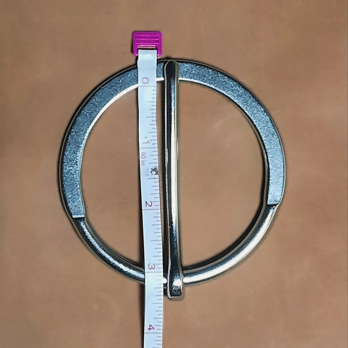 3" Ring Cinch Buckle - Stainless steel cinch buckle