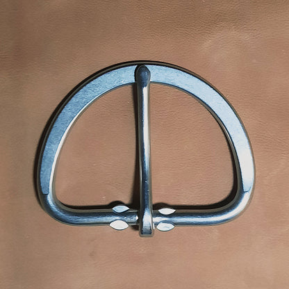 Low/Flat Dee Ring Cinch Buckle 4" * Discontinued*