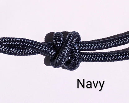2 Knot Stiff Rope Halter ( Variety of Colors Available )